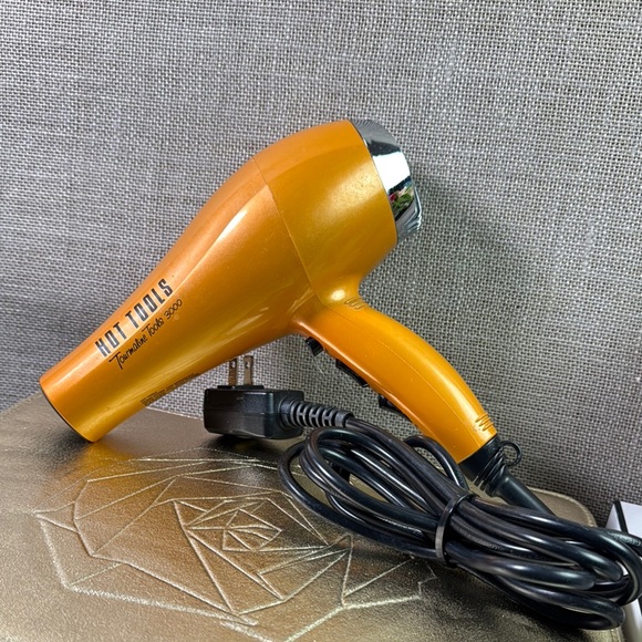 Hot Tools Tourmaline Tools 3000 Turbo Hair Dryer Hot Tools Professional Orange - Picture 1 of 7